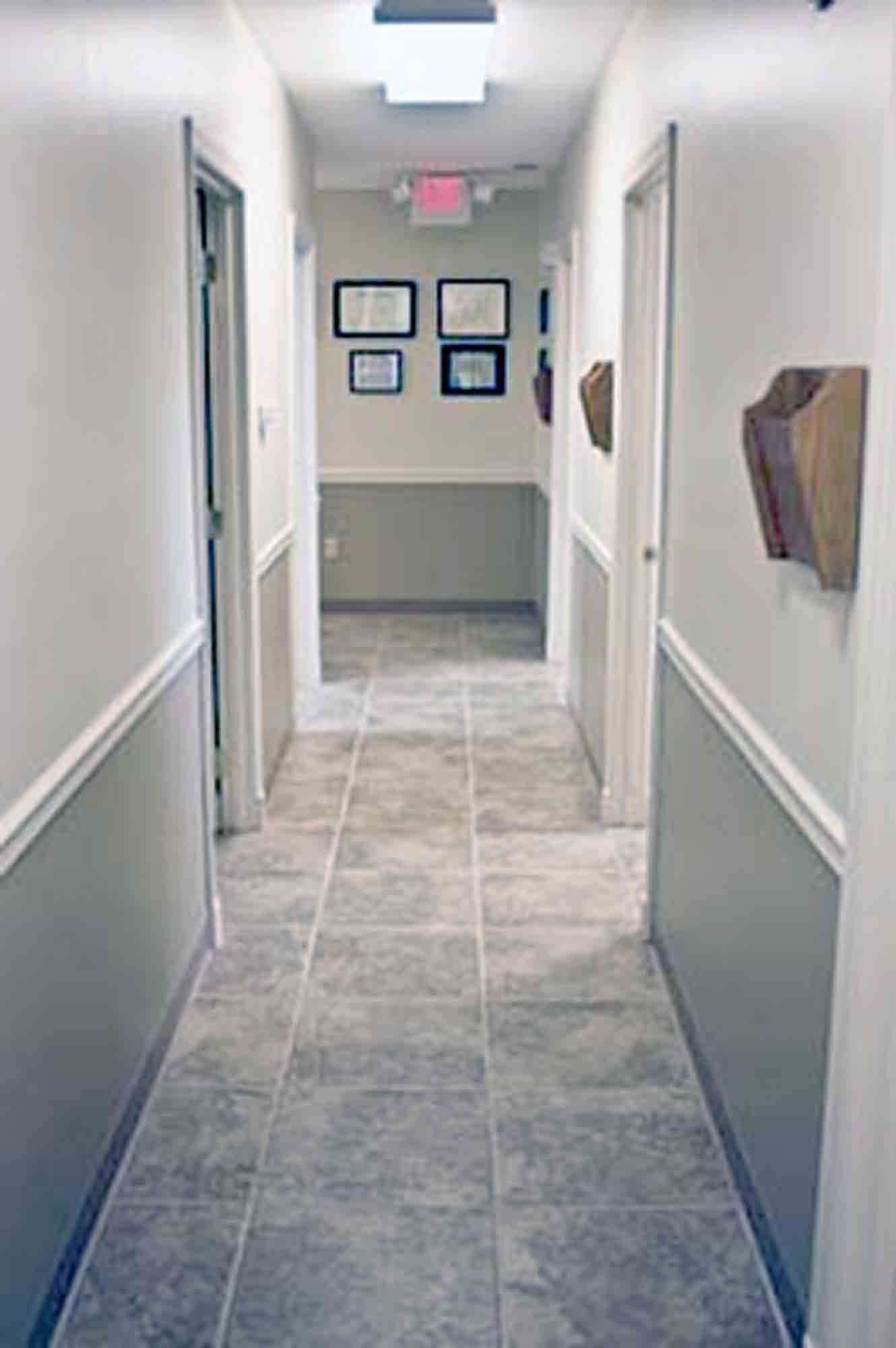 Hallway to Exam Rooms